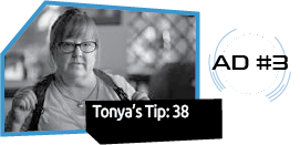 Tonya’s Tip: 38